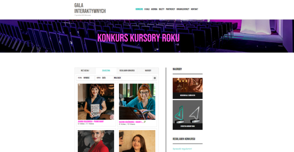 Konkurs Kursory Roku