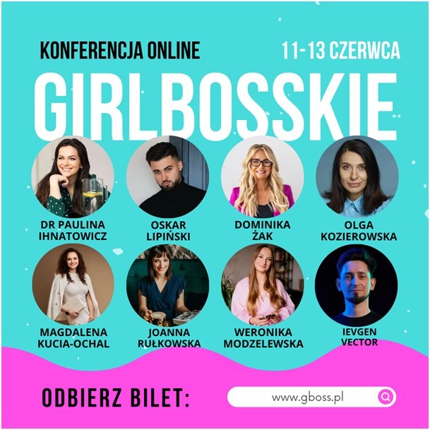 Zapisz się na Konferencję Online Girlbosskie