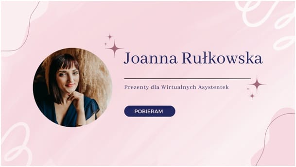 Wirtualna asystentka działalnośc nierejestrowana